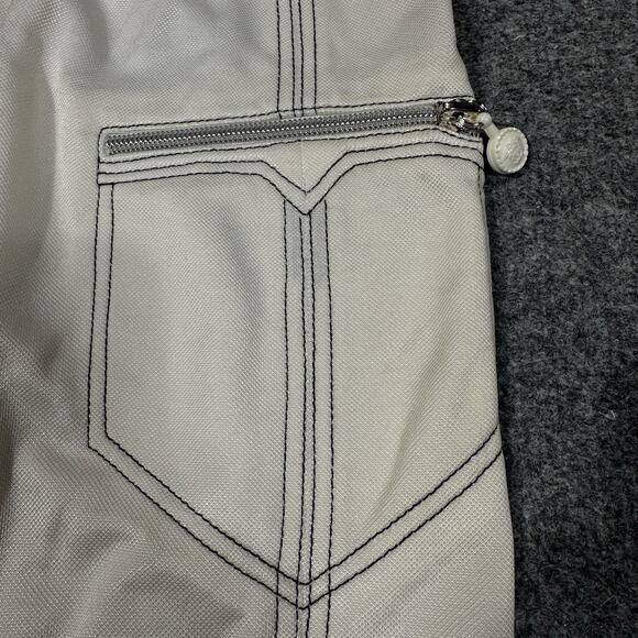 Vintage GIANNI VERSACE Couture Skirt Knee Length White 90s NEW NWT - Picture 3 of 12